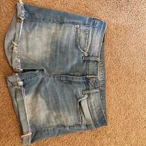 American eagle womens jean shorts